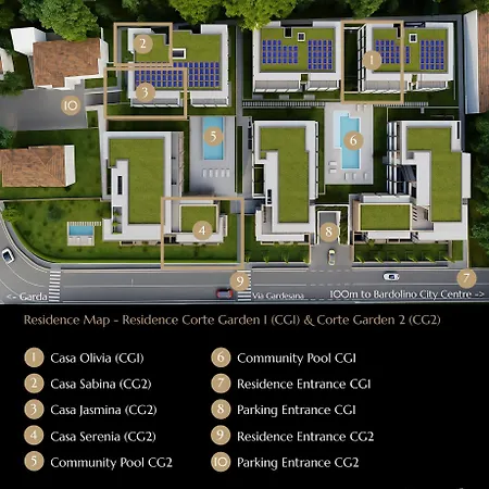 Salvatorehomes - Pure Luxury In The Centre Of With Pool & Private Jacuzzi - Casa Olivia - A 5 Star Luxury Collection At Garda *